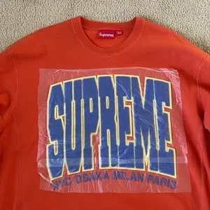 トップス SUPREME Cities Arc Crewneck Supreme Cities Arc Crewneck (FW21) - $158